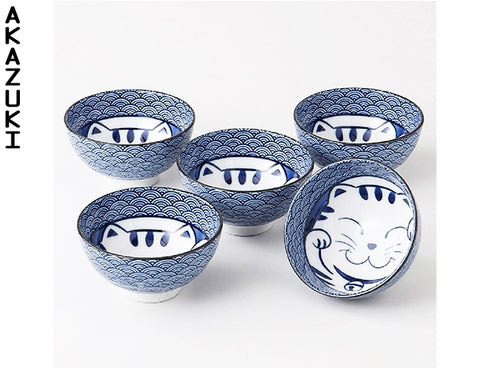 Maneki Neko Bowls set